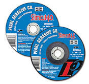 Pearl Abrasive Aluminum Oxide Slimcut 40 Type 1 Cut Off Wheel 4-1/2 x .040 x 7/8 25 Count Box CW4532A